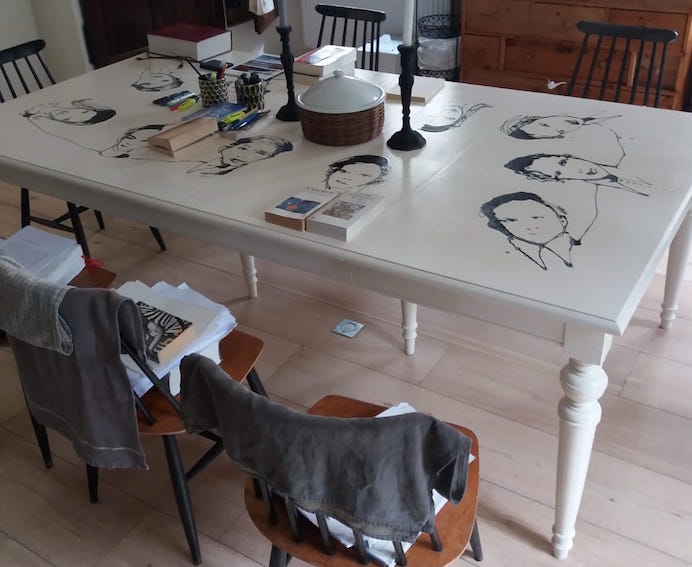 Table salle à manger Laurent Godard