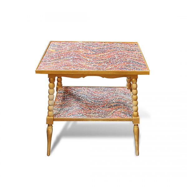 Table d'appoint relookée_Baykul Baris Yilmaz_Art4Design